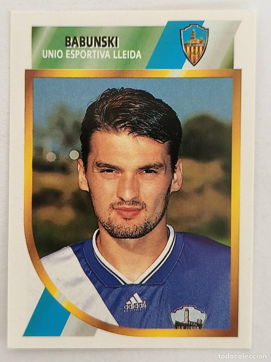 Figurine di Calcio: #BABUNSKI (U.E. LLEIDA) FUTBOL 2 DIVISION 94/95 ESTE