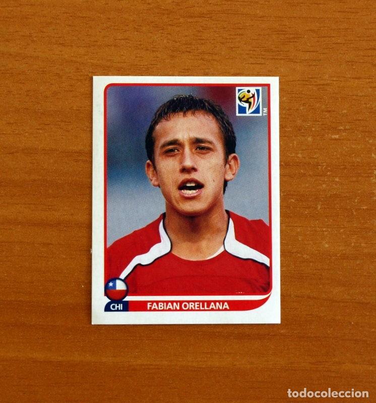 Football Stickers: Chile -N&ordm; 633 Fabian Orellana -Mundial South Africa 2010 FIFA World Cup-Panini -Nunca Pegado