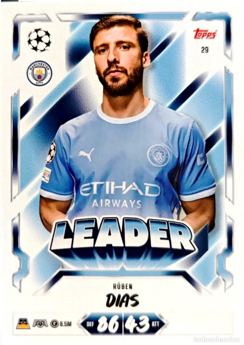 Fu&szlig;ball-Sticker: 29 Ruben Dias - Manchester City - TOPPS Match Attax 2026 2027 26 27