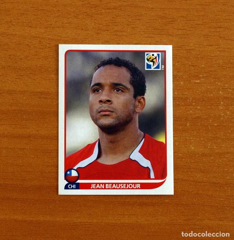 Fu&szlig;ball-Sticker: Chile -N&ordm; 637 Jean Beausejour -Mundial South Africa 2010 FIFA World Cup-Panini -Nunca Pegado
