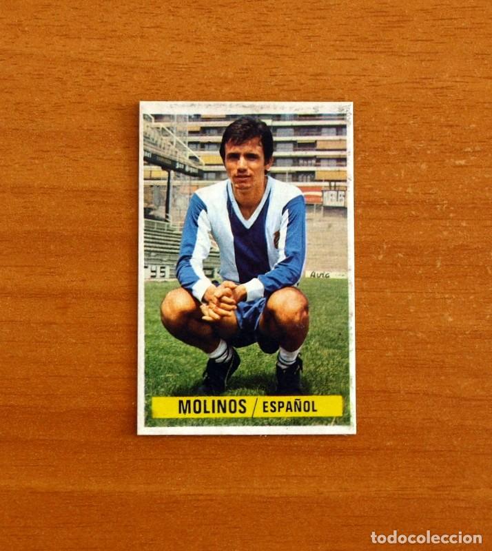 Cromos de f&uacute;tbol: R.C.D. Espa&ntilde;ol-Espanyol - Molinos - Ediciones Este Liga 1974-1975, 74-75
