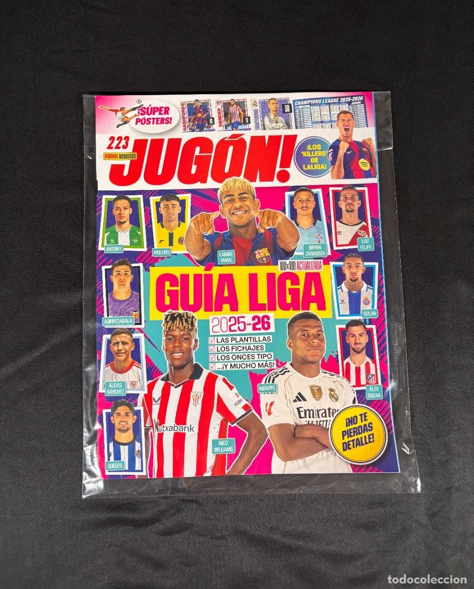 Cromos de Futebol: Jug&oacute;n N&ordm; 223 &ndash; Gu&iacute;a Liga 2025-26 &ndash; Lamine Yamal Mbapp&eacute; &ndash; P&oacute;sters
