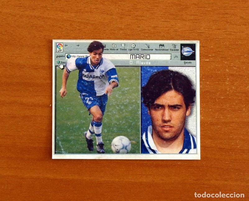 Cromos de f&uacute;tbol: Alav&eacute;s - Mario - BAJA - Ediciones Este Liga 2001-2002, 01-02 - Nunca pegado
