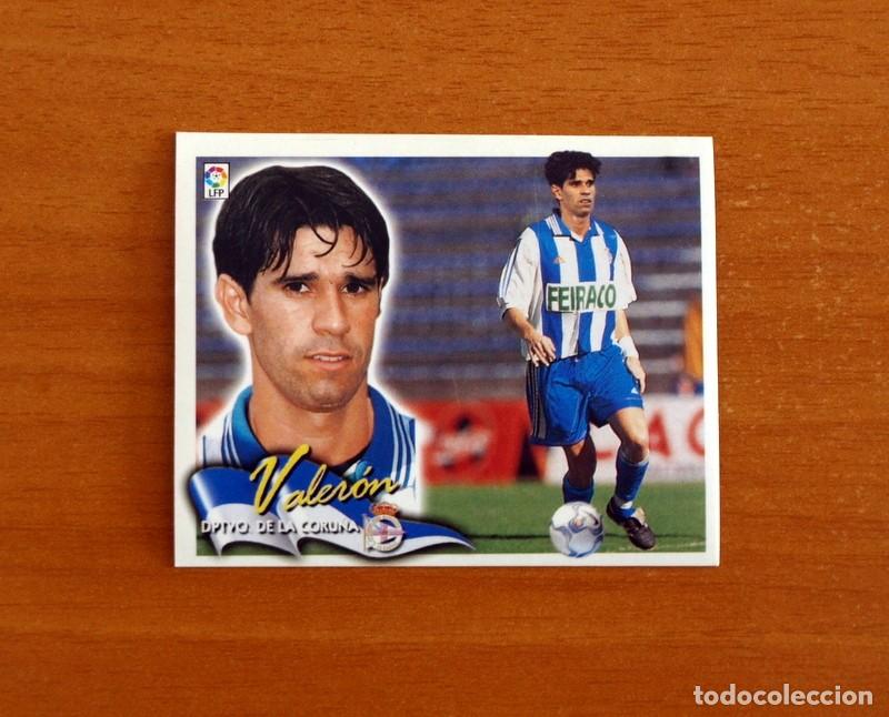 Fu&szlig;ball-Sticker: Deportivo La Coru&ntilde;a - Valer&oacute;n - COLOCA - Ediciones Este Liga 2000-2001, 00-01 - Nunca Pegado