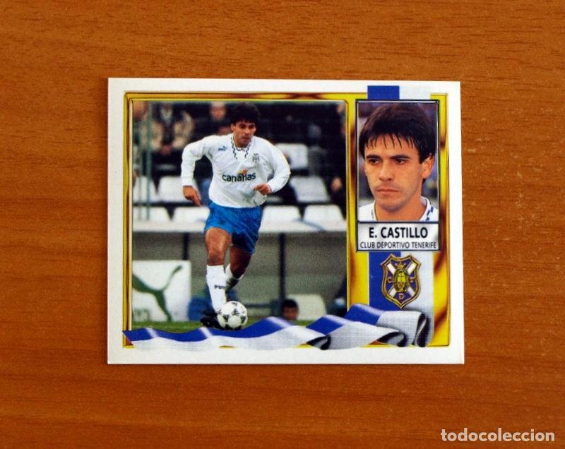 Cromos de f&uacute;tbol: Tenerife - Ezequiel Castillo - Baja - Ediciones Este Liga 1995-1996, 95-96 - Nunca pegado