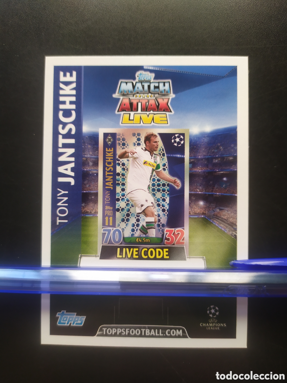 Cromos de f&uacute;tbol: UEFA Champions match attax topps 2015 2016 15 16 live code Jantschke Borussia Monchengladbach