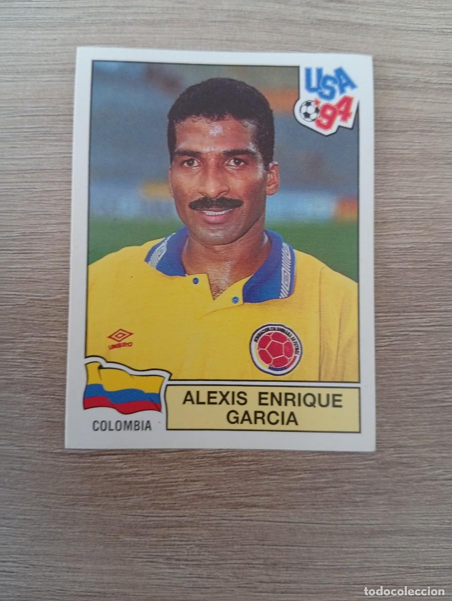 Cromos de f&uacute;tbol: ALEXIS ENRIQUE GARCIA 64 COLOMBIA MUNDIAL USA 94 1994 SIN PEGAR NUNCA PEGADO