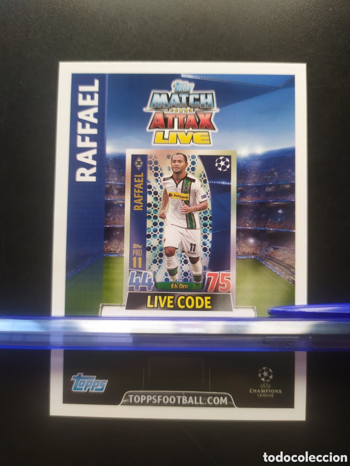 Cromos de f&uacute;tbol: UEFA Champions match attax topps 2015 2016 15 16 live code Raffael Borussia Monchengladbach