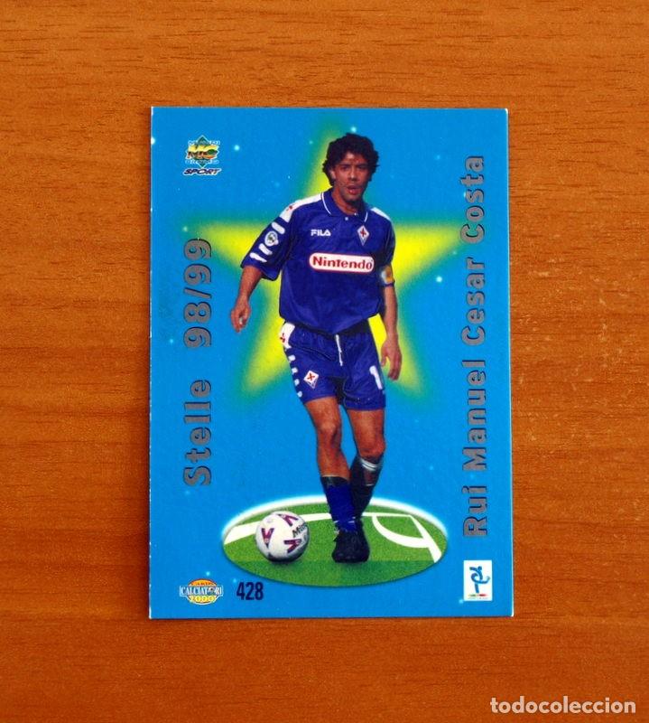 Fu&szlig;ball-Sticker: Fiorentina -N&ordm; 428 Rui Costa - Stelle 98-99 -Mundicromo 1999-2000-99-00 Calciatori-Italia