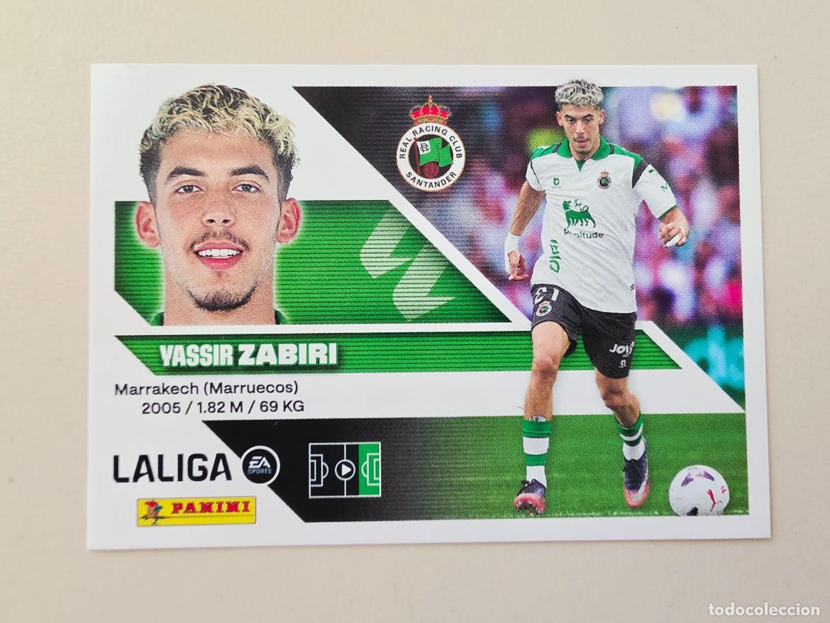 Fu&szlig;ball-Sticker: 15 BIS Yassir Zabiri, Coloca, Racing de Santander, Panini Ediciones Liga Este 2026 2027 sin pegar