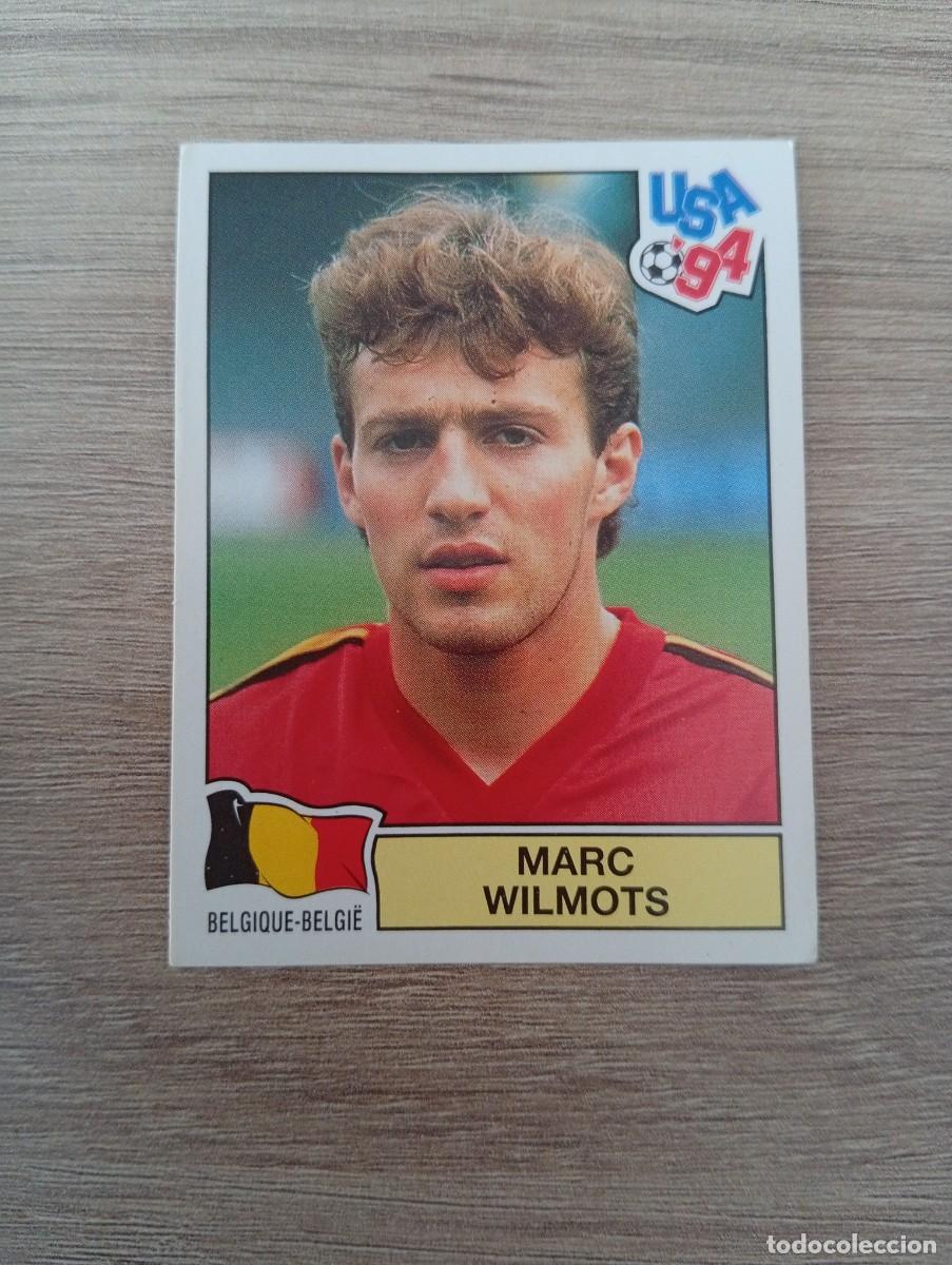Cromos de f&uacute;tbol: MARC WILMOTS 395 BELGICA MUNDIAL USA 94 1994 SIN PEGAR NUNCA PEGADO
