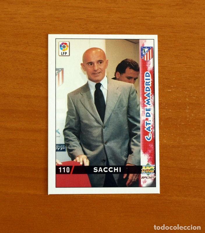 Cromos de f&uacute;tbol: Atl&eacute;tico de Madrid - N&ordm; 110 Sacchi Entrenador - Mundicromo Las Fichas de la Liga 1998-1999-98-99