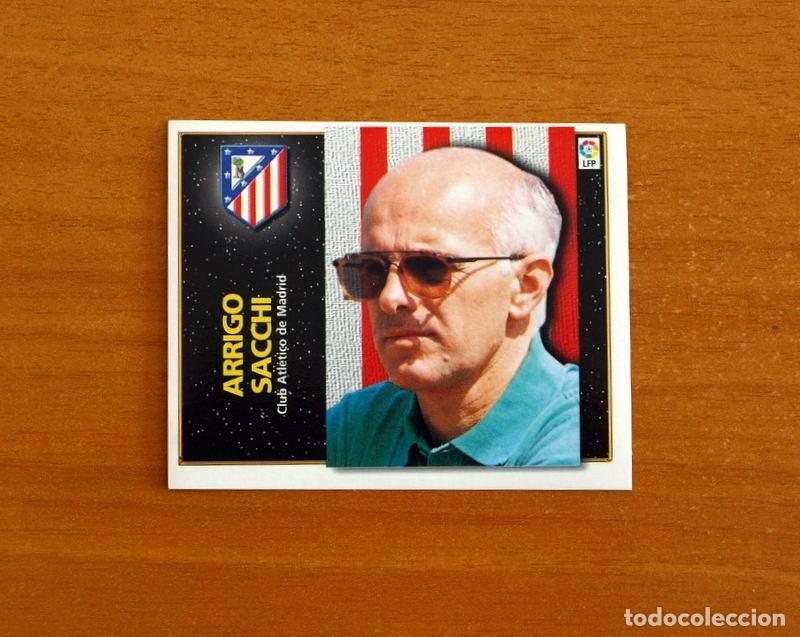 Cromos de f&uacute;tbol: Atletico de Madrid - Arrigo Sacchi Entrenador - Ediciones Este Liga 1998-1999, 98-99 - Nunca pegado