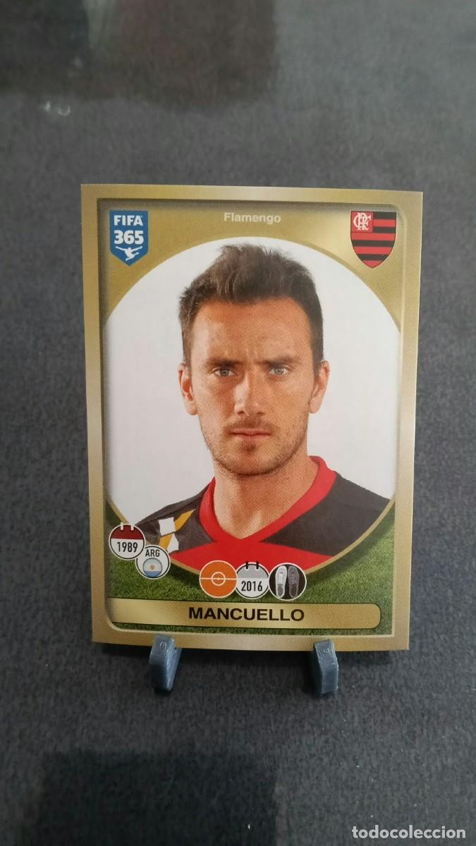 Cromos de f&uacute;tbol: Mancuello 605 Flamengo 2016 2017 Fifa 365 Sin Pegar
