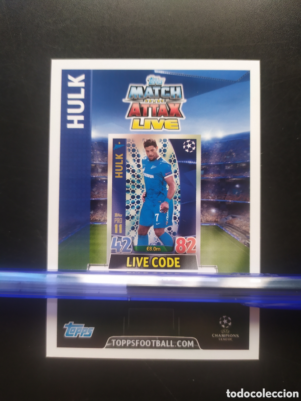 Cromos de f&uacute;tbol: UEFA Champions match attax topps 2015 2016 15 16 live code Hulk Zenit
