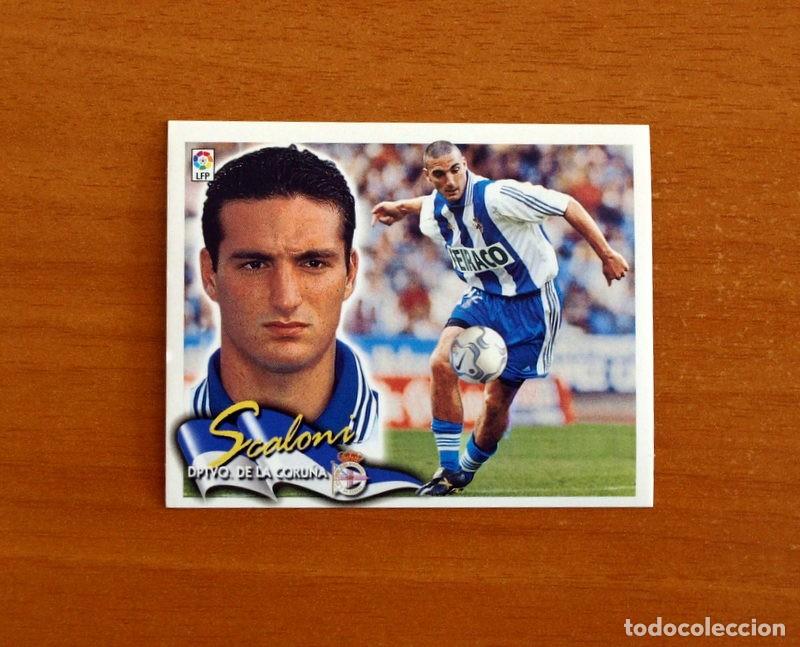 Cromos de f&uacute;tbol: Deportivo La Coru&ntilde;a - Scaloni - Ediciones Este Liga 2000-2001, 00-01 - Nunca Pegado