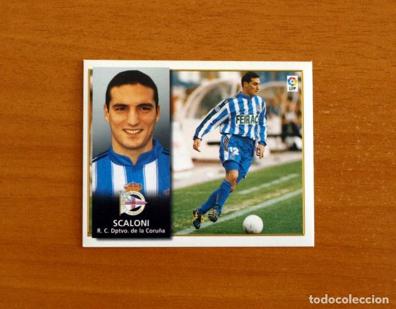Cromos de f&uacute;tbol: Deportivo La Coru&ntilde;a - Scaloni - Ediciones Este Liga 1998-1999, 98-99 - Nunca Pegado