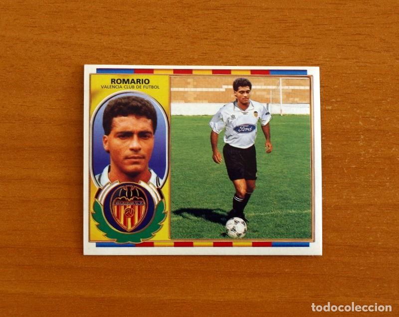 Fu&szlig;ball-Sticker: Valencia - Romario - Fichaje n&ordm; 23 - Ediciones Este Liga 1996-1997, 96-97 - Nunca Pegado