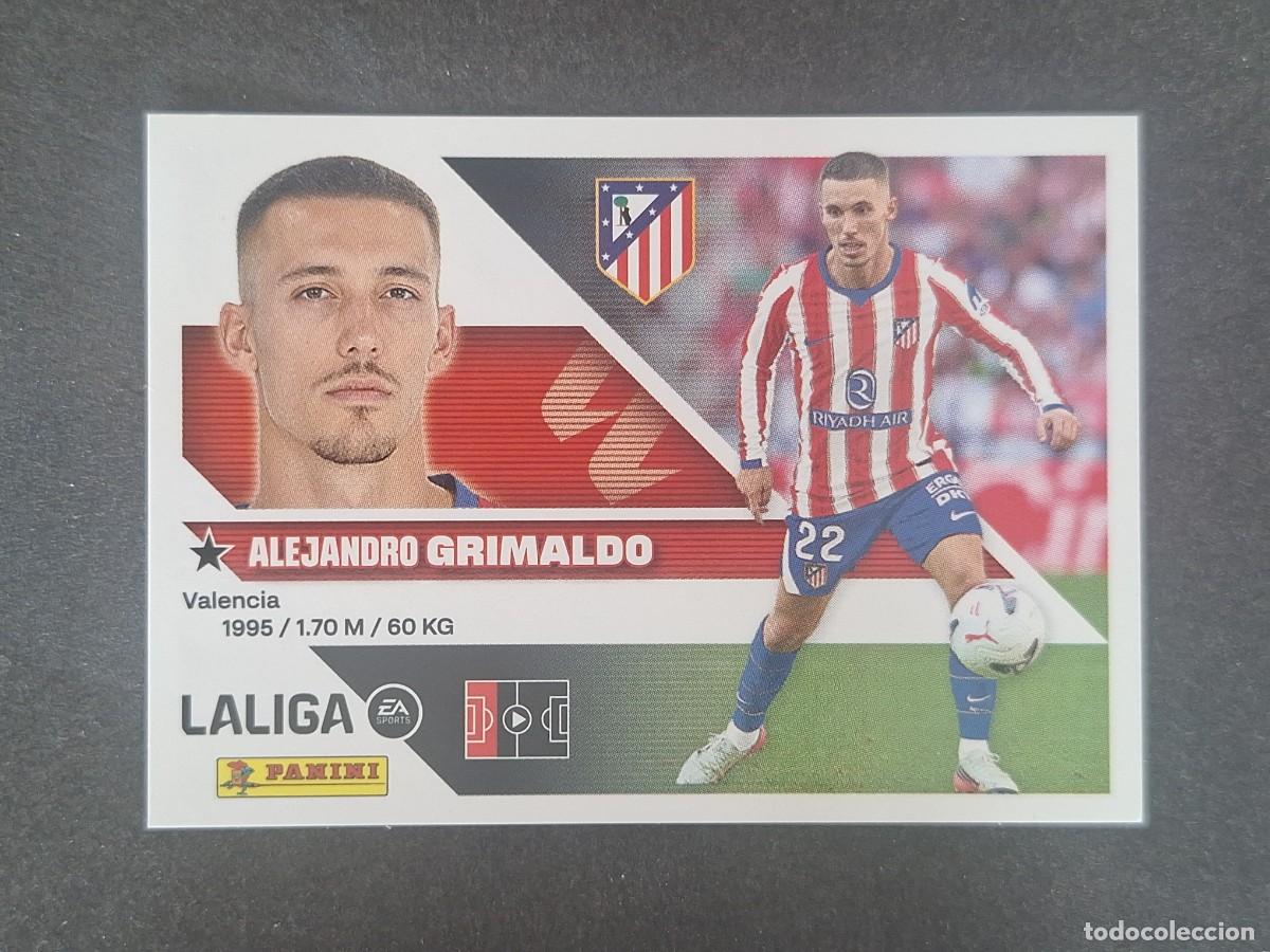 Fu&szlig;ball-Sticker: L2 GRIMALDO ATLETICO DE MADRID COLOCA LIGA ESTE 2026 2027 26 27 NUNCA PEGADO SIN PEGAR