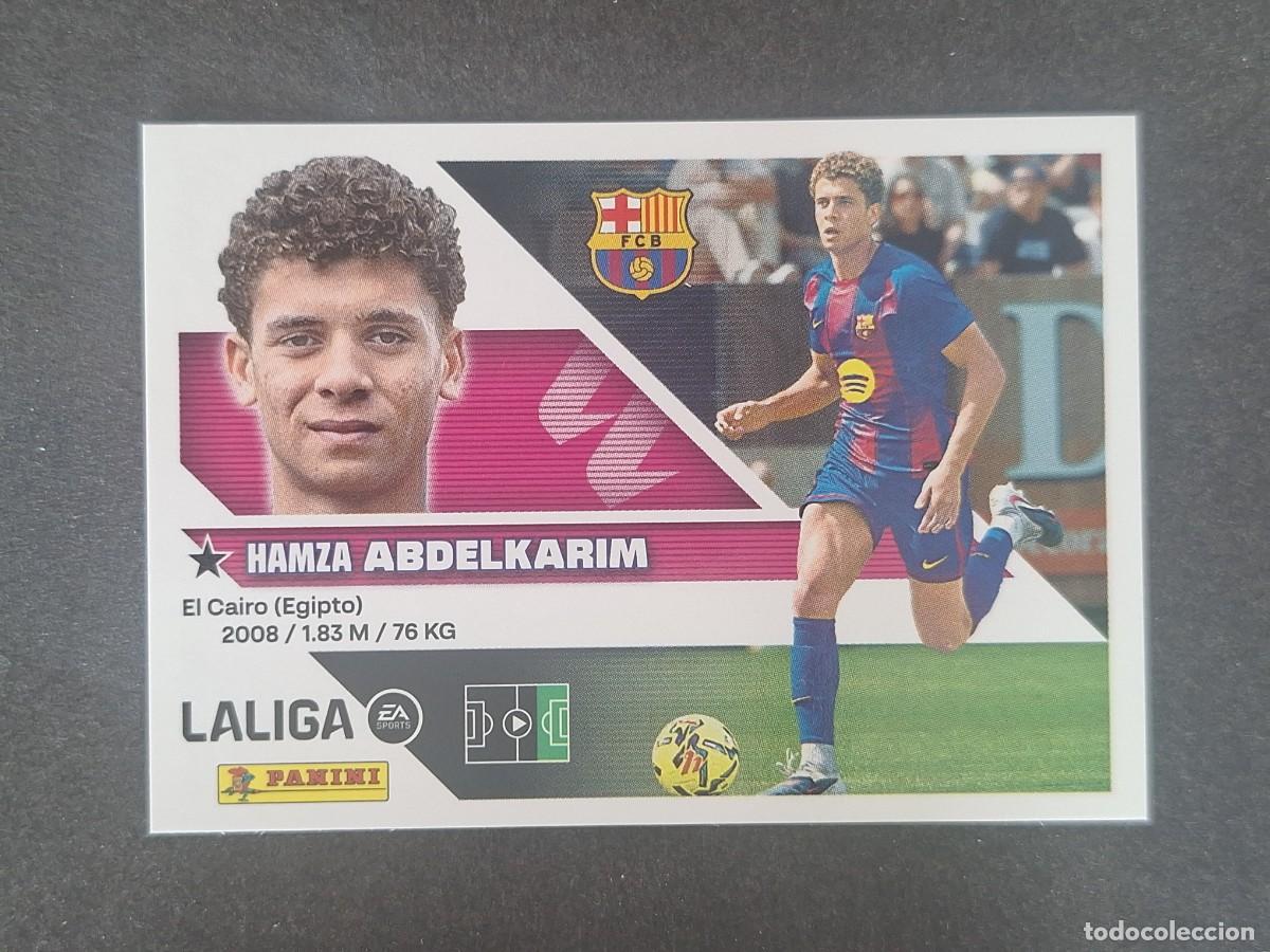 Cromos de f&uacute;tbol: L2 ABDELKARIM F. C. BARCELONA COLOCA LIGA ESTE 2026 2027 26 27 NUNCA PEGADO SIN PEGAR