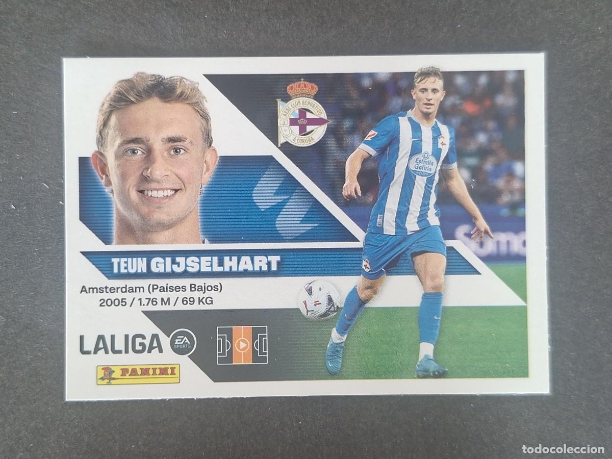 Cromos de f&uacute;tbol: L2 GIJSELHART DEPORTIVO DE LA CORU&Ntilde;A COLOCA LIGA ESTE 2026 2027 26 27 NUNCA PEGADO SIN PEGAR
