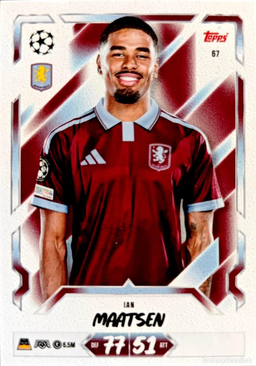 Cromos de f&uacute;tbol: 67 Ian Maatsen - Aston Villa FC - TOPPS Match Attax 2026 2027 26 27