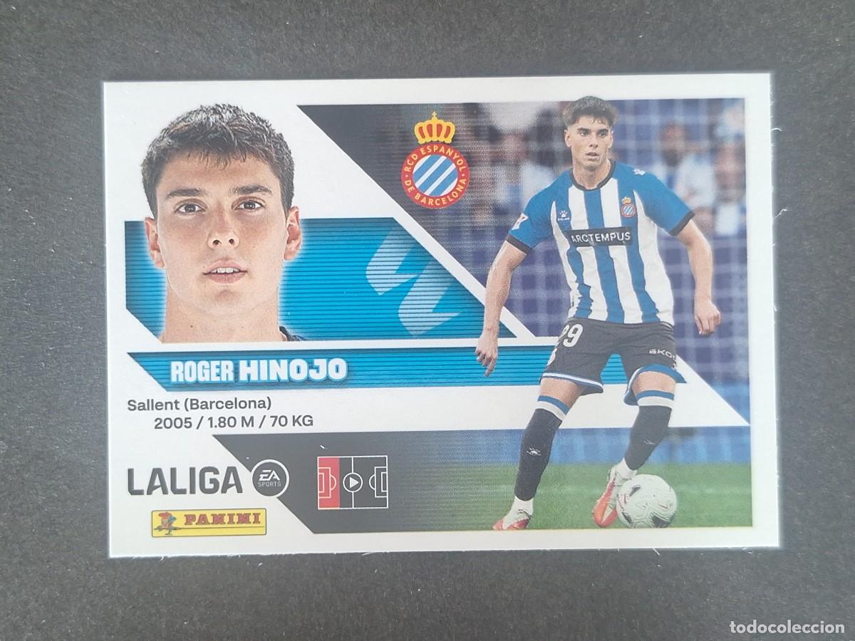 Cromos de f&uacute;tbol: L2 HINOJO R. C. D. ESPA&Ntilde;OL COLOCA LIGA ESTE 2026 2027 26 27 NUNCA PEGADO SIN PEGAR