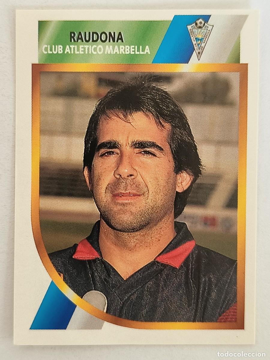 Cromos de f&uacute;tbol: #RAUDONA (C.A. MARBELLA) FUTBOL 2 DIVISION 94/95 ESTE