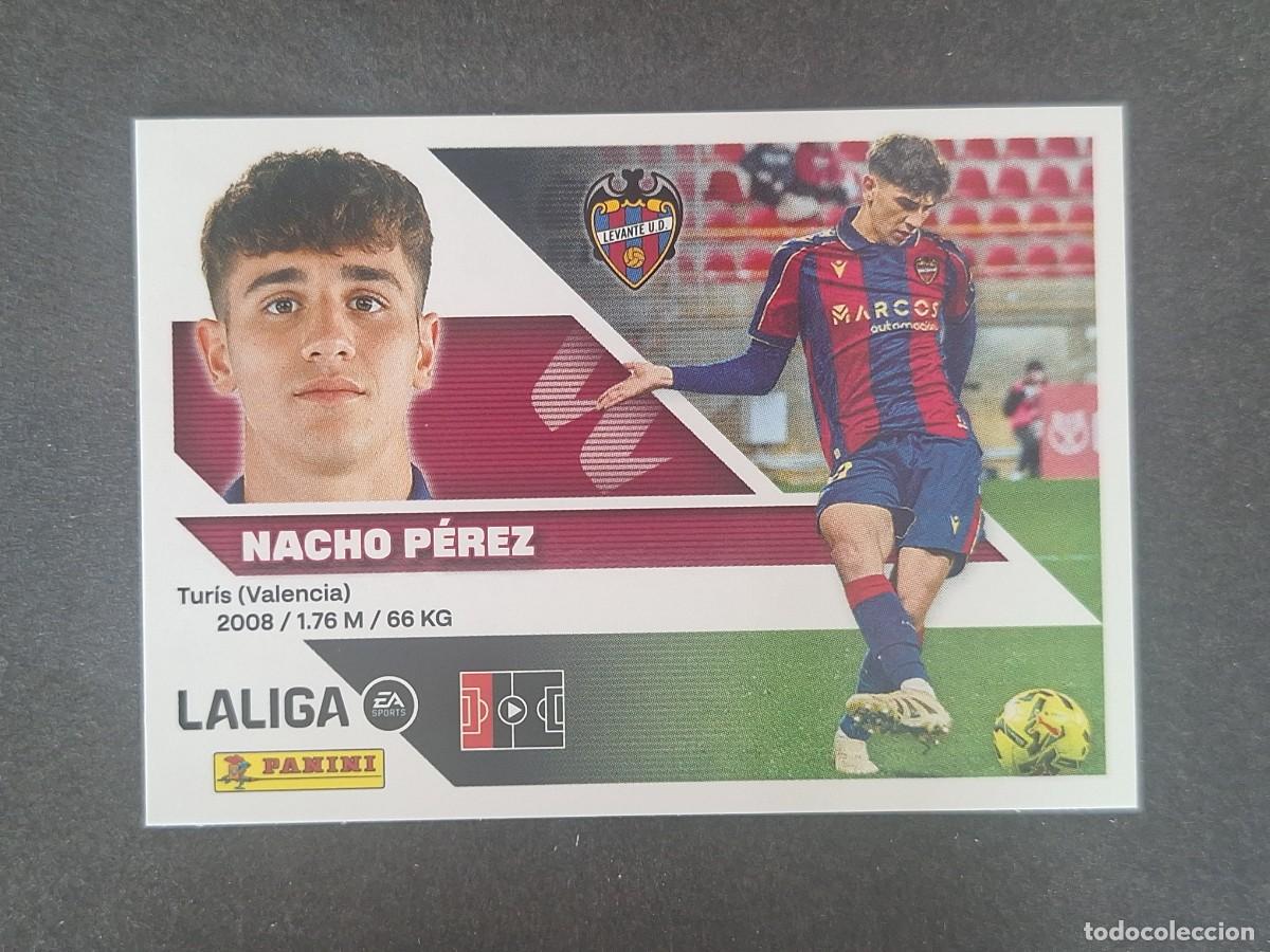 Cromos de f&uacute;tbol: L2 NACHO PEREZ LEVANTE U. D. COLOCA LIGA ESTE 2026 2027 26 27 NUNCA PEGADO SIN PEGAR