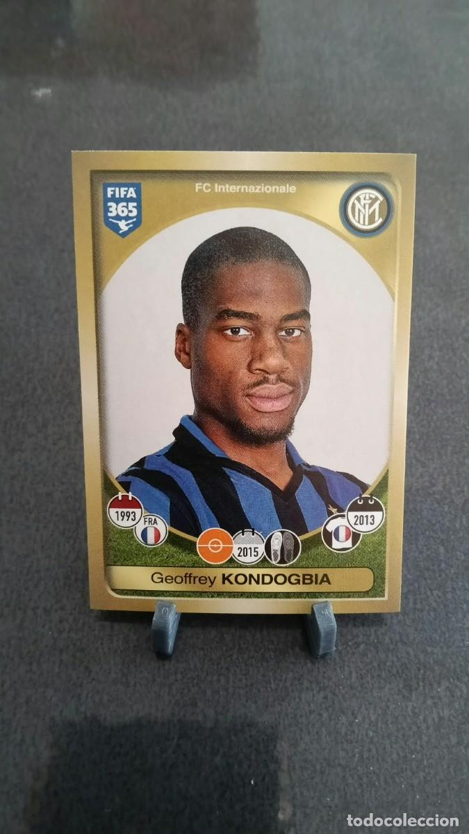 Cromos de f&uacute;tbol: Kondogbia 250 Internazionale Inter 2016 2017 Fifa 365 Sin Pegar