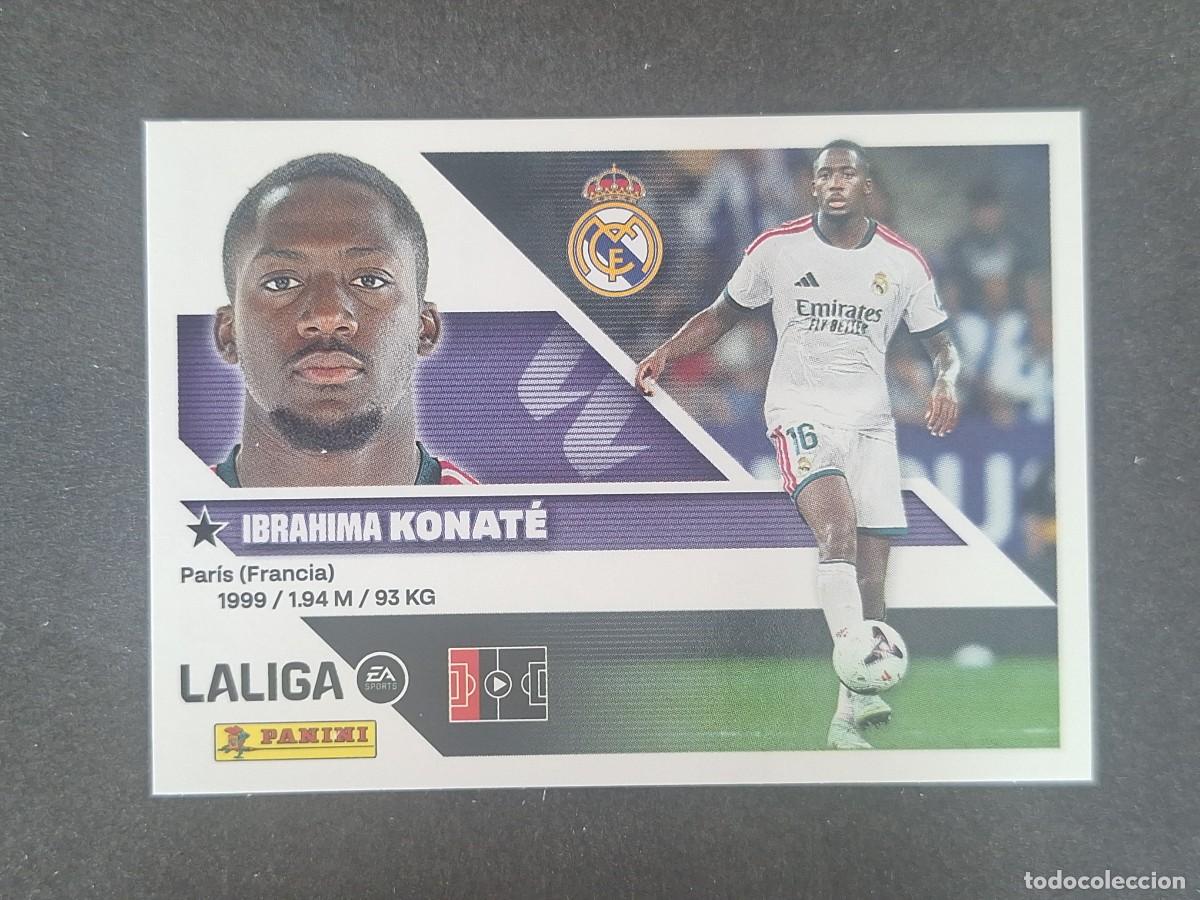 Cromos de f&uacute;tbol: L2 KONATE REAL MADRID COLOCA LIGA ESTE 2026 2027 26 27 NUNCA PEGADO SIN PEGAR