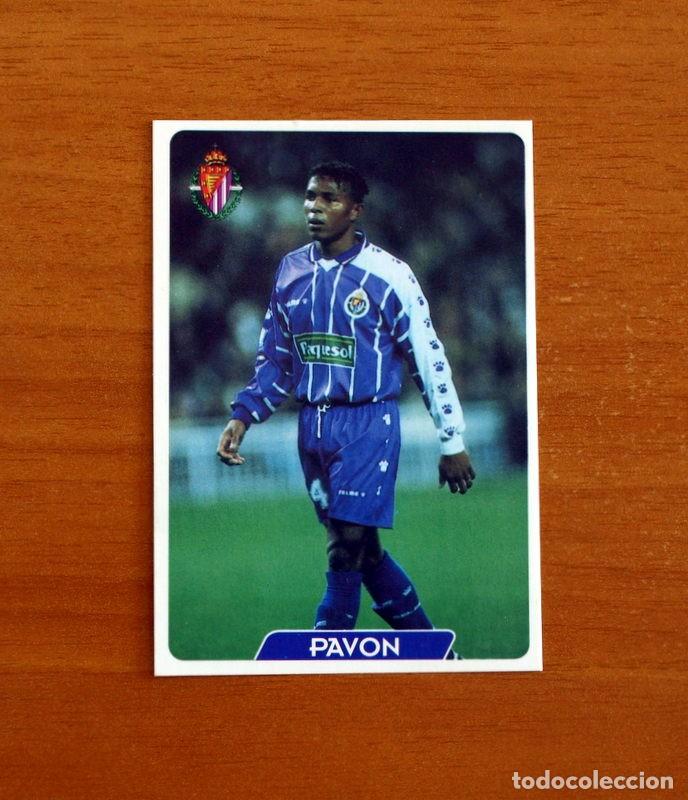 Cromos de f&uacute;tbol: Real Valladolid -N&ordm; 329 Pavon -UH-&Uacute;ltima Hora -Las Fichas la Liga 95-96-1995-1996-Mundicromo