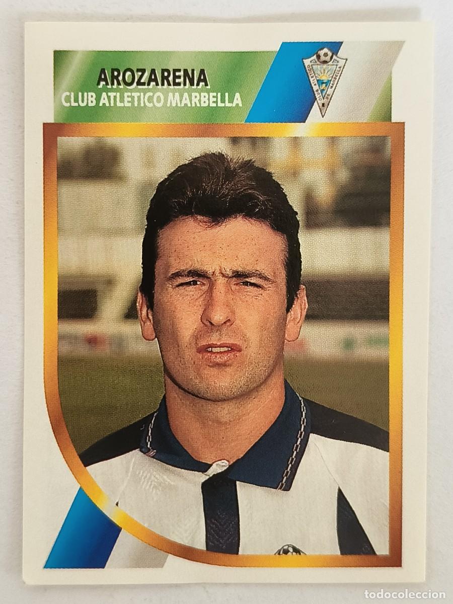 Cromos de f&uacute;tbol: #AROZARENA (C.A. MARBELLA) FUTBOL 2 DIVISION 94/95 ESTE