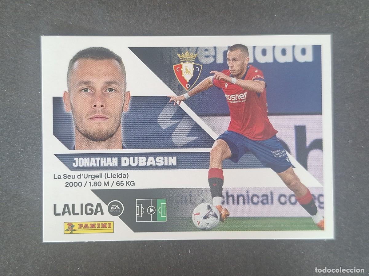 Cromos de f&uacute;tbol: L2 DUBASIN C. A. OSASUNA COLOCA LIGA ESTE 2026 2027 26 27 NUNCA PEGADO SIN PEGAR