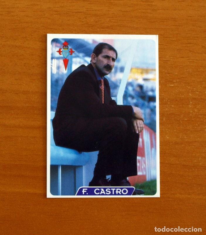Cromos de f&uacute;tbol: Celta de Vigo - N&ordm; 218 Fernando Castro -Error-&Uacute;ltima Hora-Las Fichas Liga 95-96-1995-1996 Mundicromo