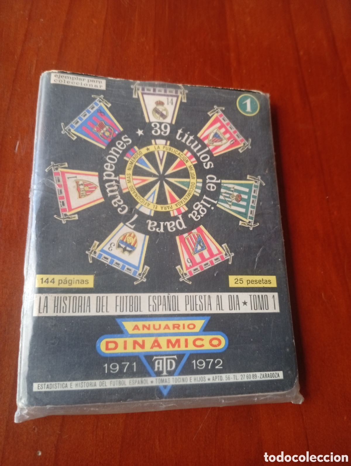 Fu&szlig;ball-Sticker: ANUARIO DINAMICO 1971 1972 TOMO 1