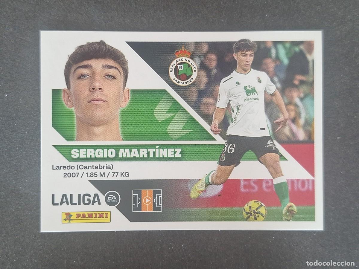 Cartes &agrave; collectionner de Football: L2 SERGIO MARTINEZ RACING DE SANTANDER COLOCA LIGA ESTE 2026 2027 26 27 NUNCA PEGADO SIN PEGAR