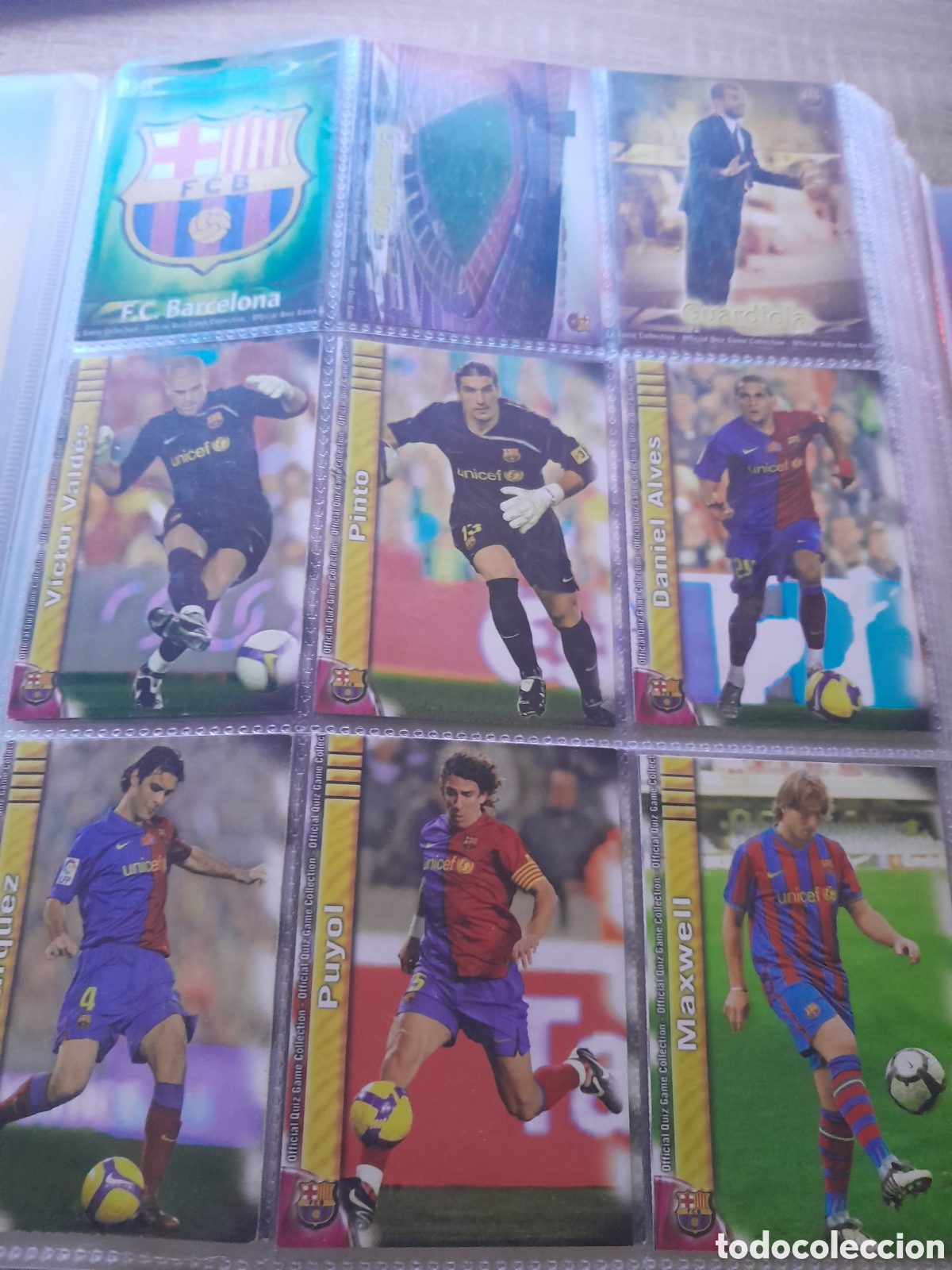 Cartes &agrave; collectionner de Football: Lote 25 cromos barcelona mundicromo 2009 2010
