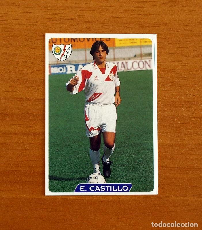 Cromos de f&uacute;tbol: Rayo Vallecano-N&ordm; 370 Ezequiel Castillo-UH-&Uacute;ltima Hora-Las Fichas la Liga 95-96-1995-1996-Mundicromo
