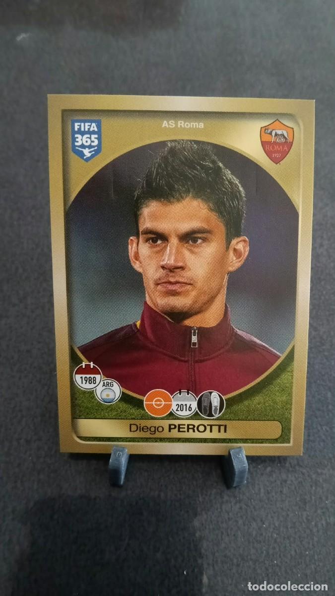 Football Stickers: Perotti 280 Roma 2016 2017 Fifa 365 Sin Pegar
