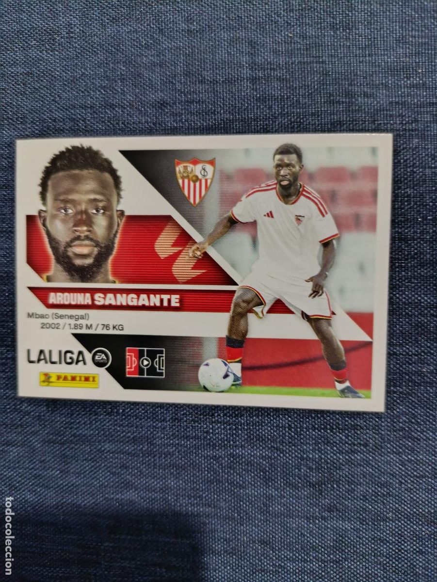 Football Stickers: LIGA ESTE 2026 2027 SEVILLA FC SANGRANTE FIVHAJE N&ordm;17