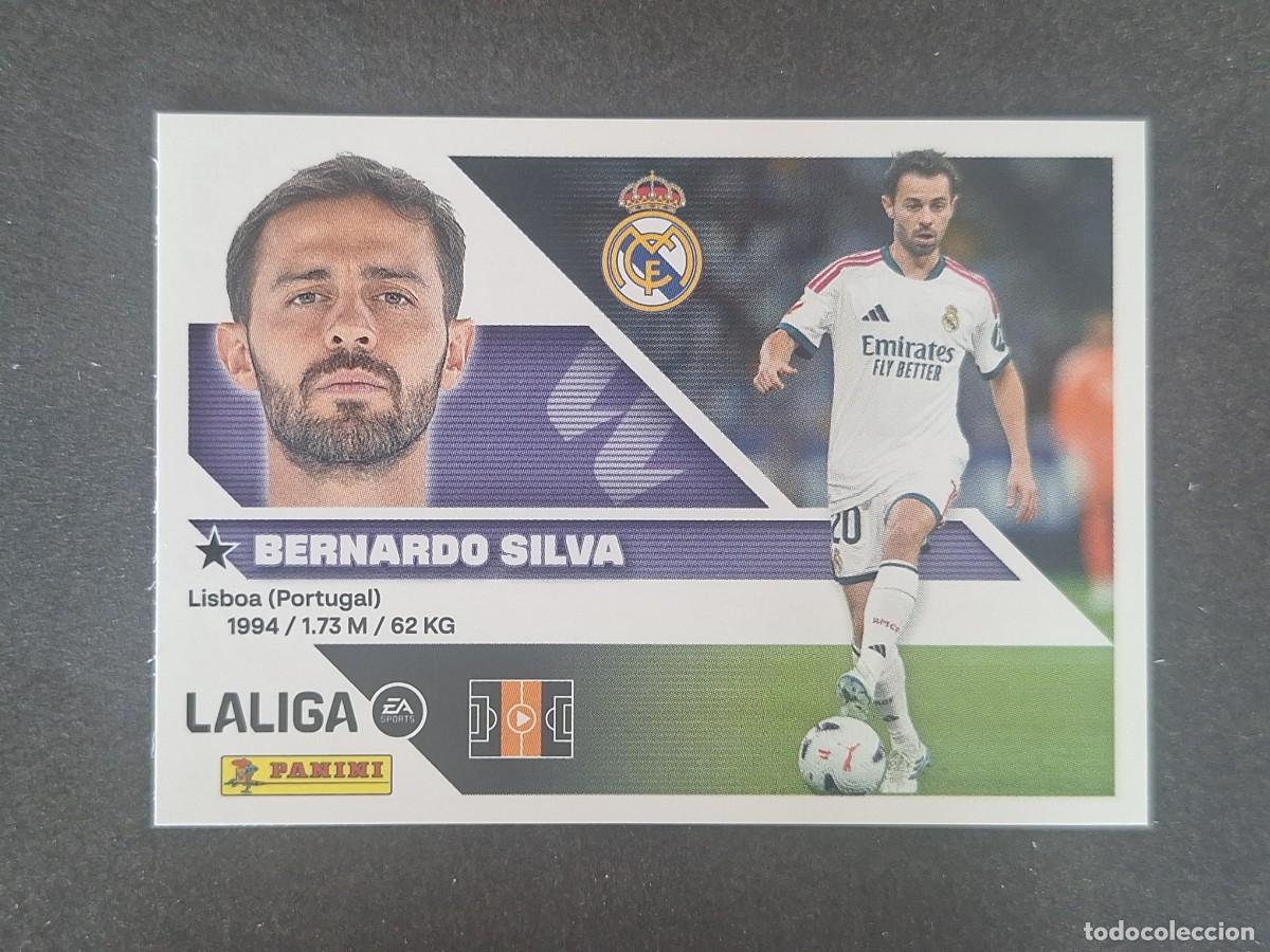 Figurine di Calcio: L2 BERNARDO SILVA REAL MADRID FICHAJE 21 LIGA ESTE 2026 2027 26 27 NUNCA PEGADO SIN PEGAR
