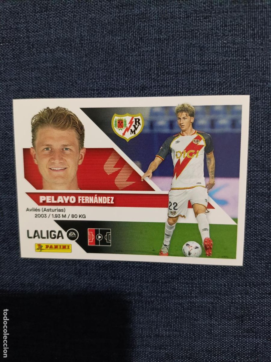 Football Stickers: LIGA ESTE 2026 2027 RAYO VALLECANO PELAYO BIS N&ordm;10