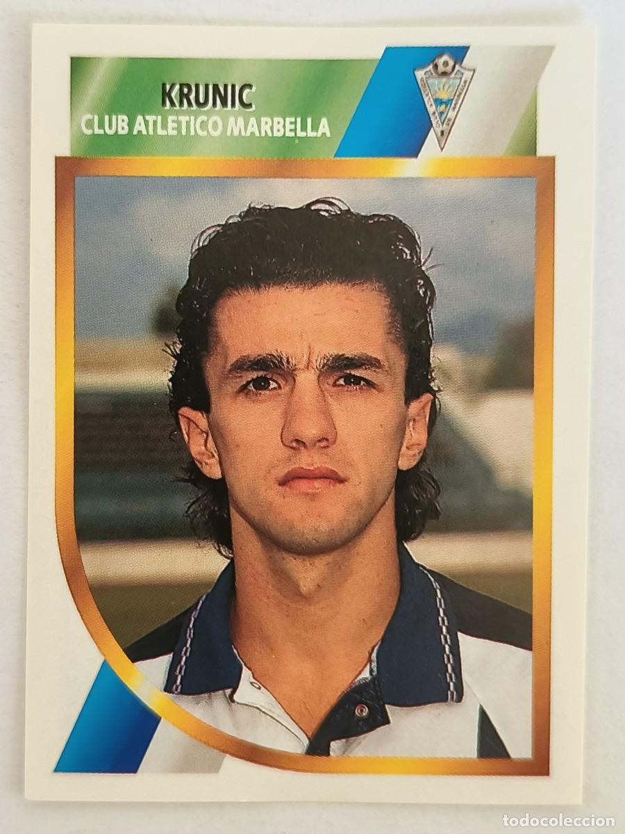 Cromos de Futebol: #KRUNIC (C.A. MARBELLA) FUTBOL 2 DIVISION 94/95 ESTE
