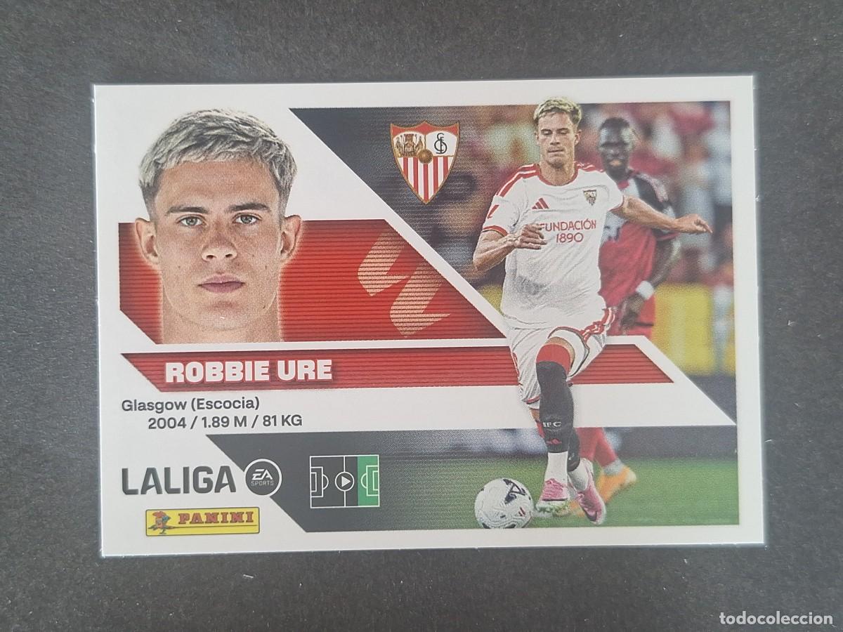 Cromos de f&uacute;tbol: L2 ROBBIE URE SEVILLA F. C. FICHAJE 25 LIGA ESTE 2026 2027 26 27 NUNCA PEGADO SIN PEGAR