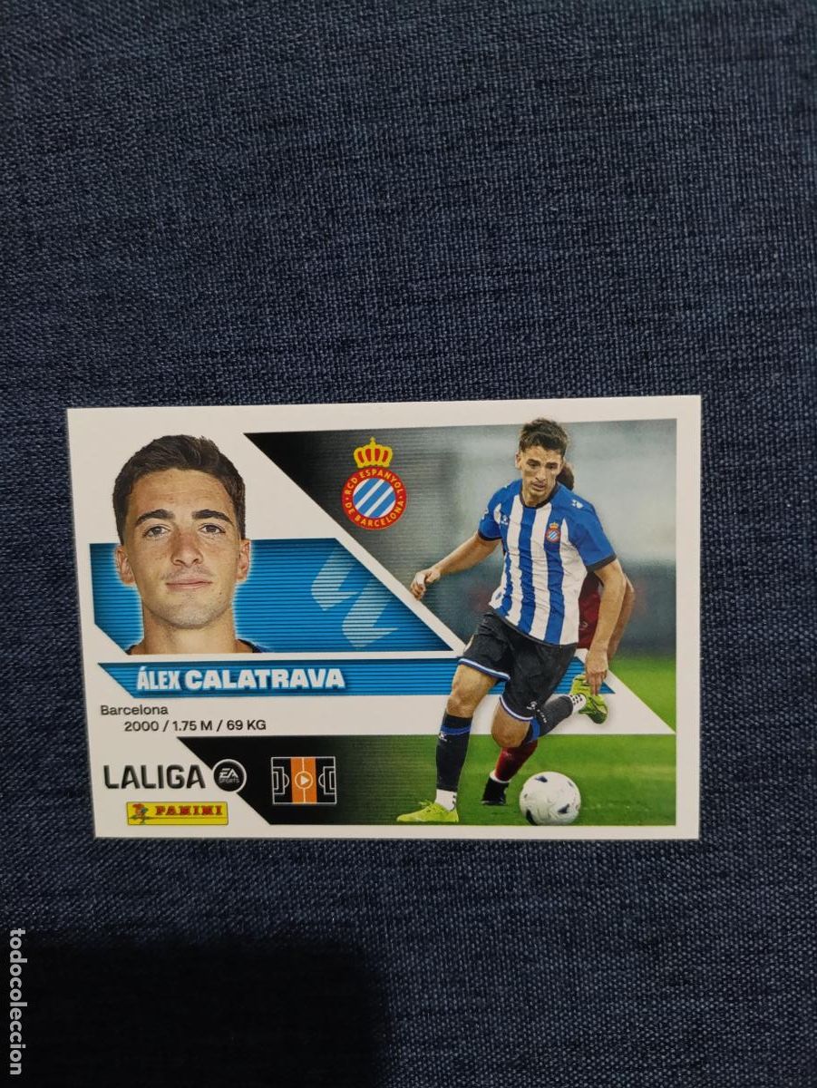 Cromos de f&uacute;tbol: LIGA ESTE 2026 2027 RCD ESPAYOL CALATRAVA FICHAJES N&ordm;2