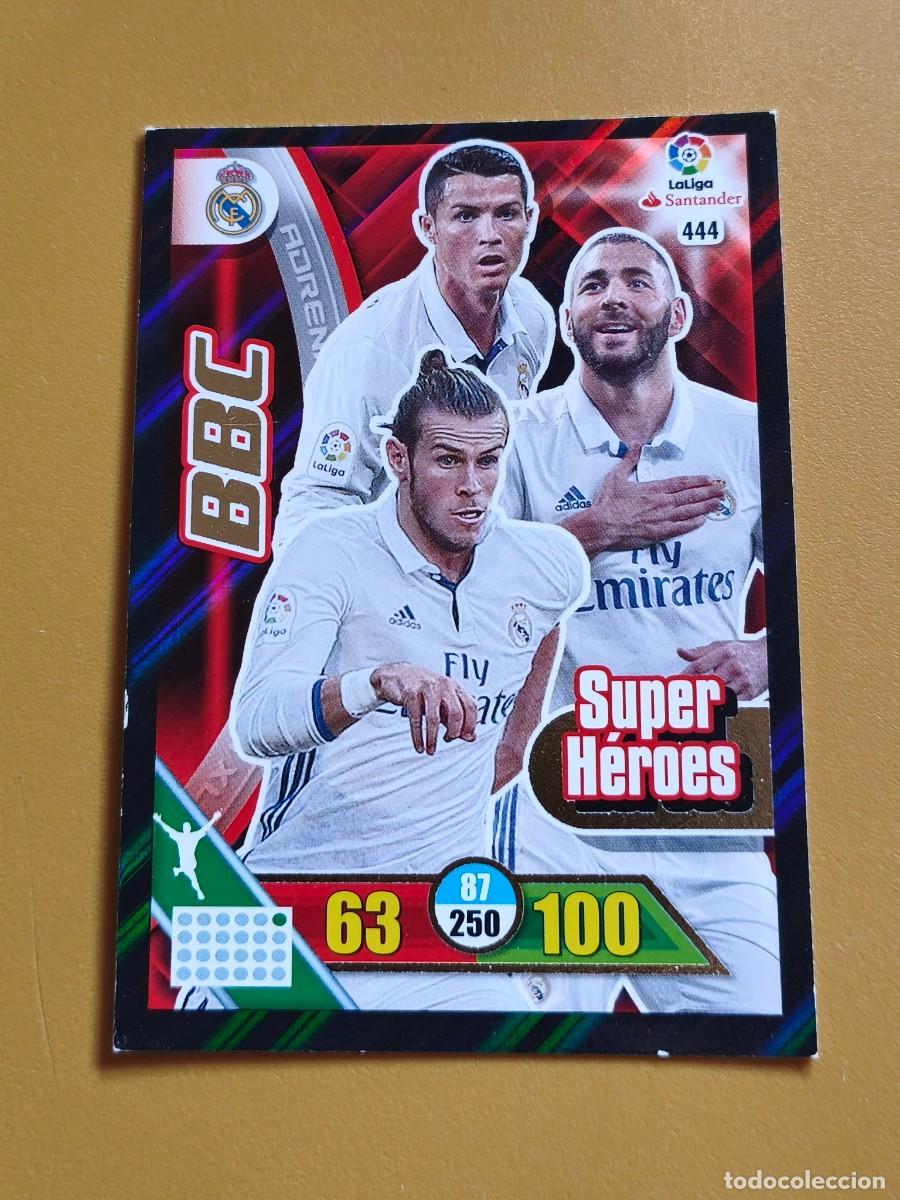 Cromos de f&uacute;tbol: adrenalyn 2016 17, super heroes. cristiano ronaldo