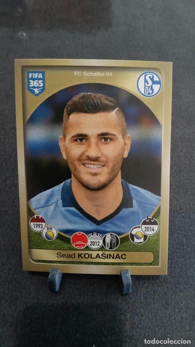 Cromos de f&uacute;tbol: Kolasinac 326 Schalke 04 2016 2017 Fifa 365 Sin Pegar