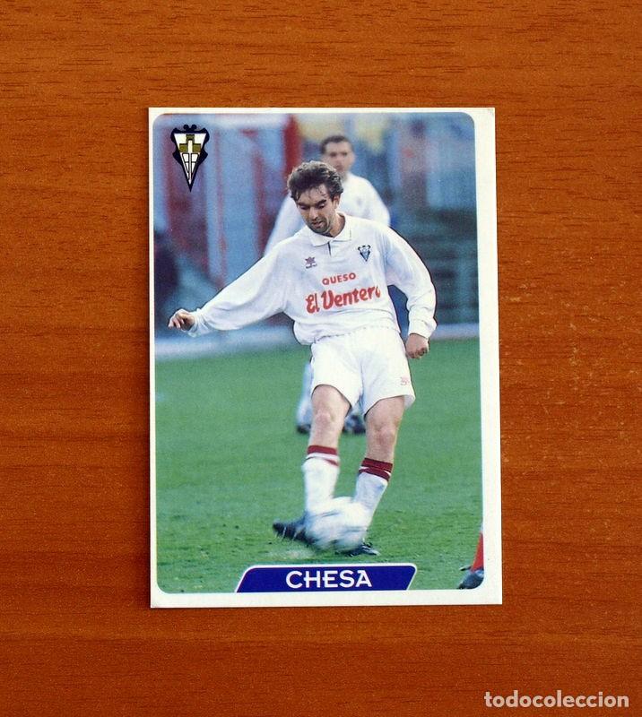Cromos de f&uacute;tbol: Albacete -N&ordm; 306 Chesa -UH-&Uacute;ltima Hora -Las Fichas la Liga 95-96-1995-1996 -Mundicromo