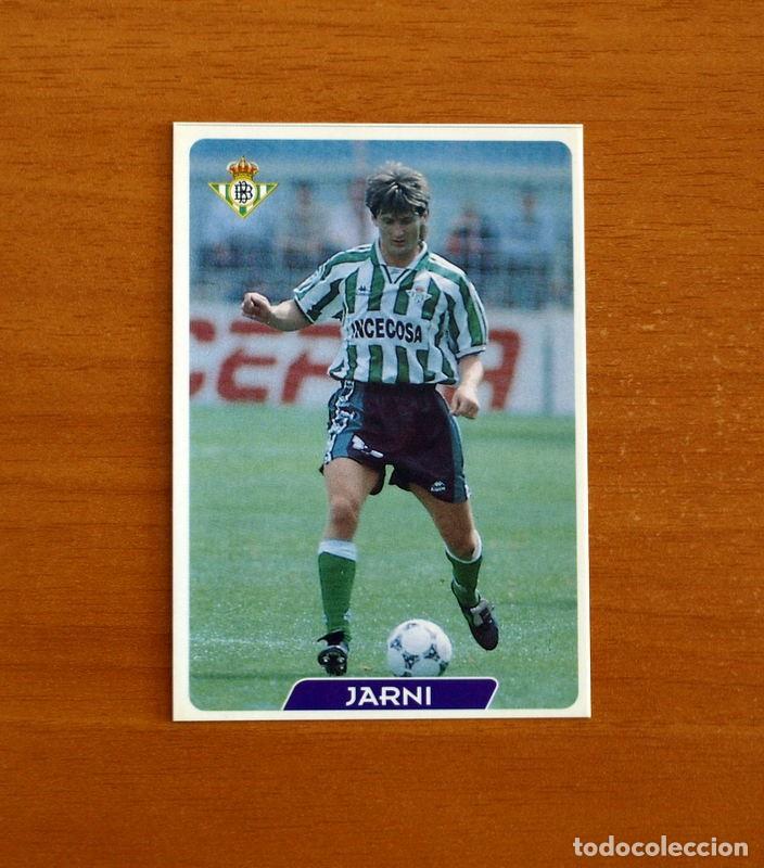 Cromos de f&uacute;tbol: Real Betis -N&ordm; 47 Jarni -UH-&Uacute;ltima Hora-Las Fichas la Liga 95-96-1995-1996-Mundicromo